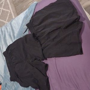 Boys Hanes black shorts